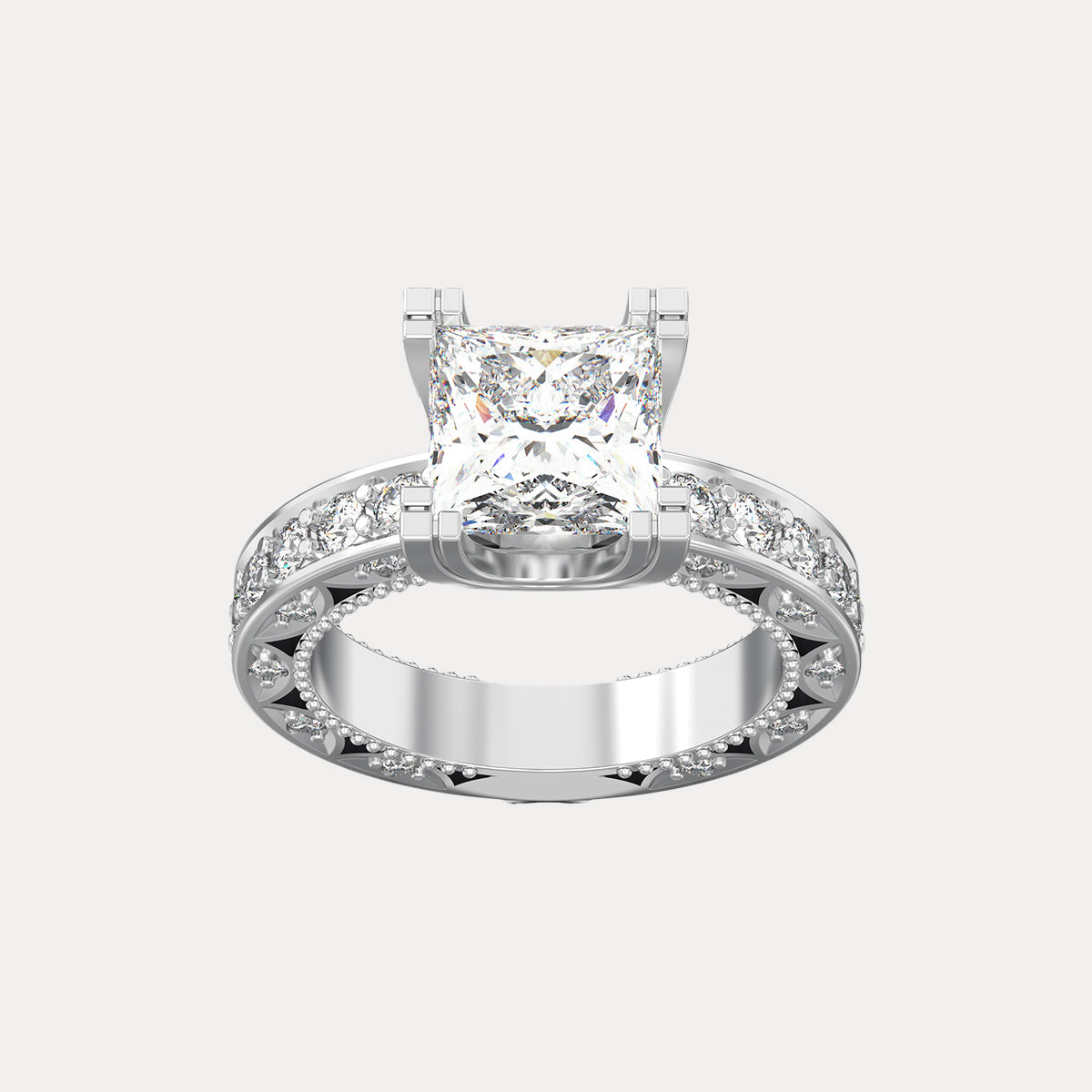 Princess Diamond Classic Ring